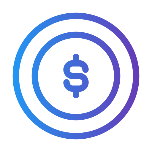 Монета бесплатно иконка