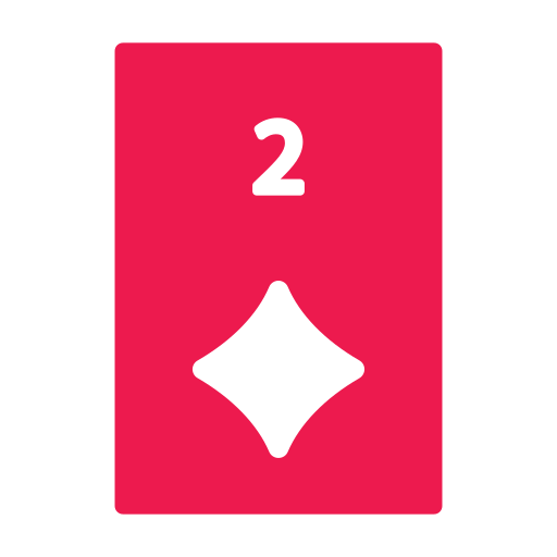 Two of diamonds free icon Two of diamonds free icon