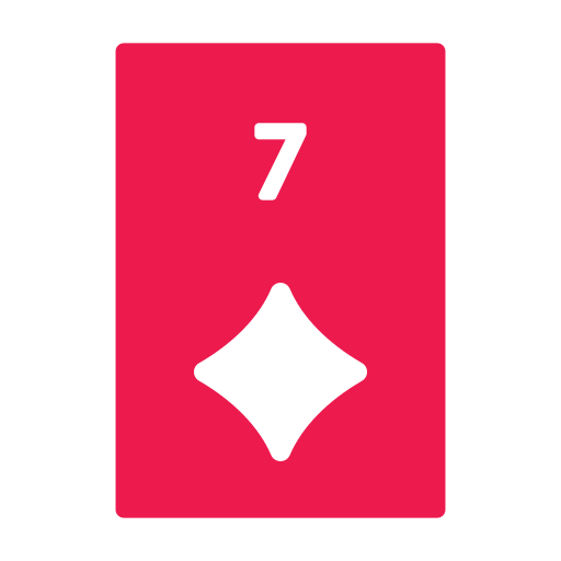 Seven of diamonds free icon