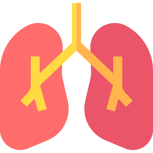 pulmones icono gratis
