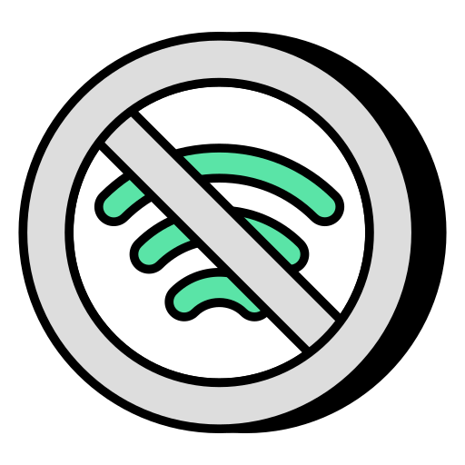 kein wlan kostenlos Icon kein wlan kostenlos Icon