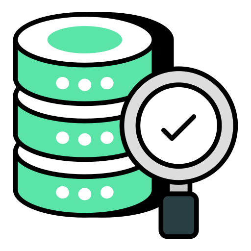 seguridad de la base de datos icono gratis