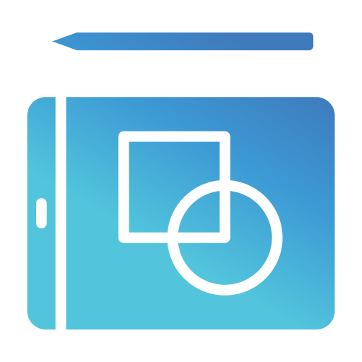 tableta gráfica icono gratis