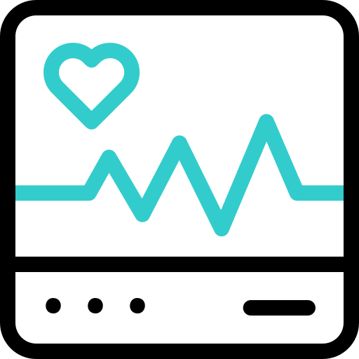 electrocardiograma icono gratis