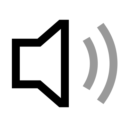 sube el volumen icono gratis