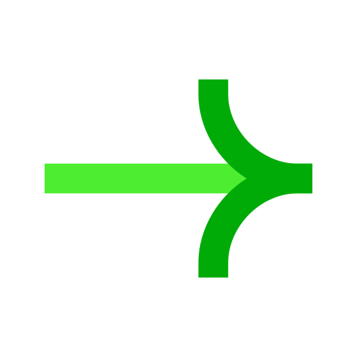 flecha correcta icono gratis