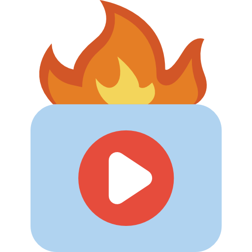 reproductor de video icono gratis