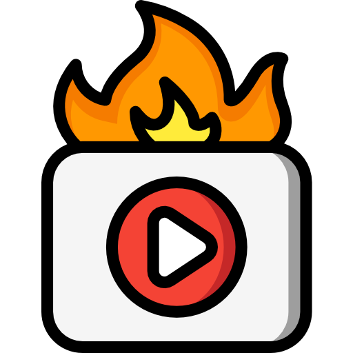 reproductor de video icono gratis