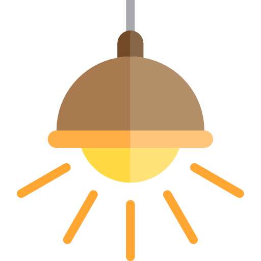 Lamp free icon