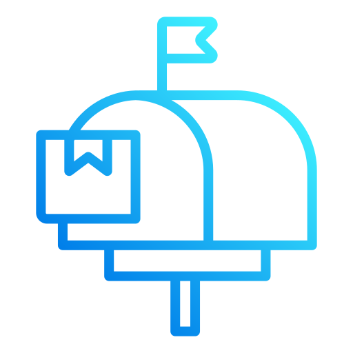 postal icono gratis
