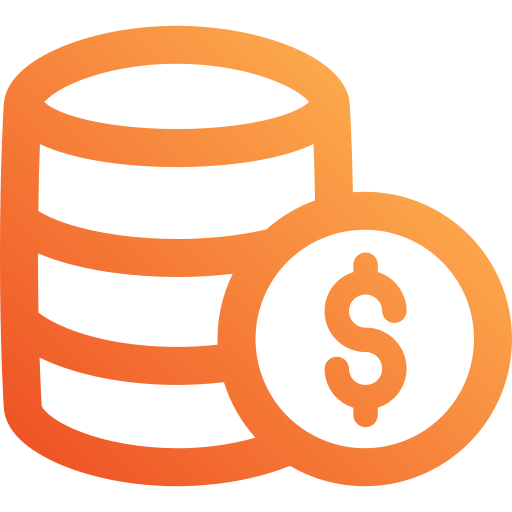 monedas icono gratis