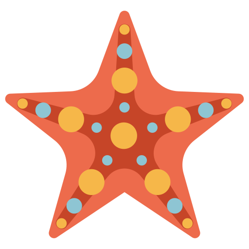 estrella de mar icono gratis