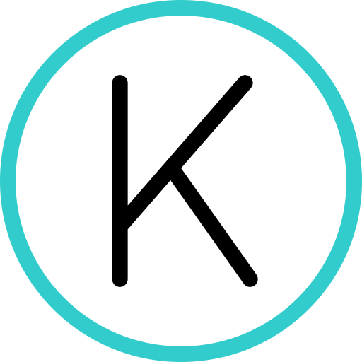 편지 k 무료 아이콘