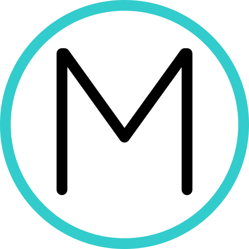 문자 m 무료 아이콘