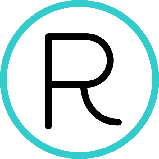 letra r grátis ícone