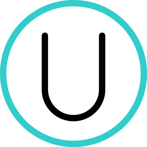 letra u grátis ícone