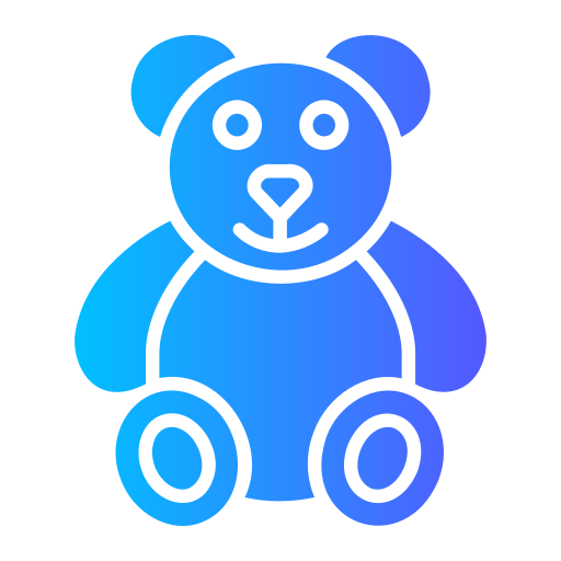 oso de peluche icono gratis