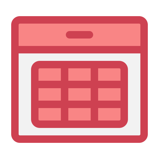 calendário grátis ícone