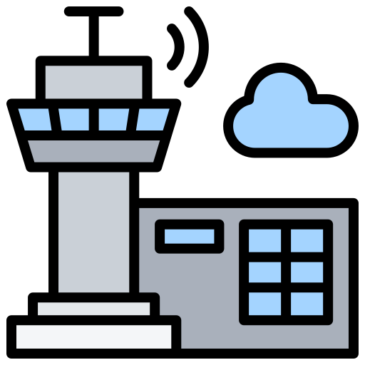 torre de control icono gratis