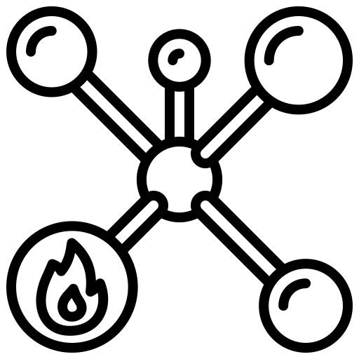 Methane free icon