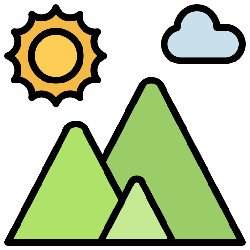 Пейзаж бесплатно иконка