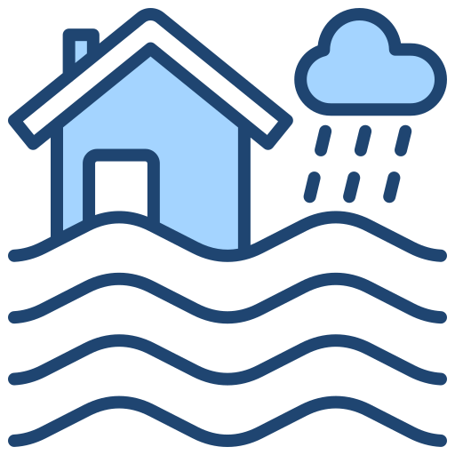 Flood - Free weather icons