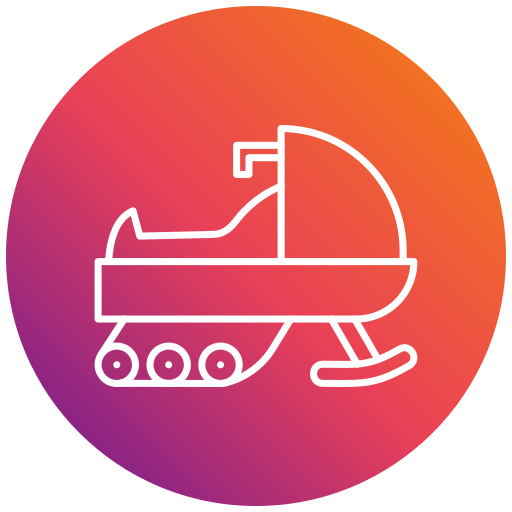 Snowmobile free icon Snowmobile free icon