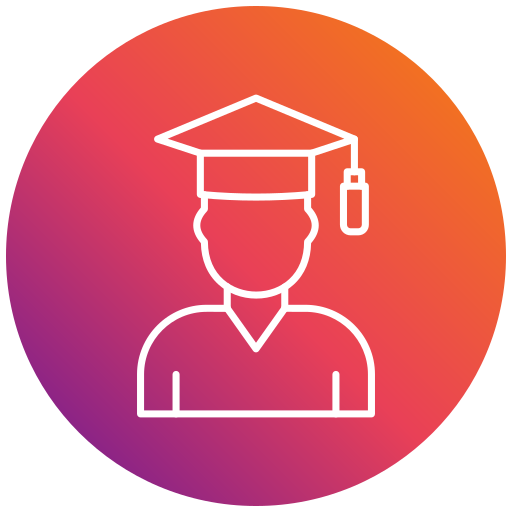 graduación icono gratis