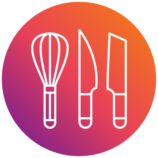 batería de cocina icono gratis