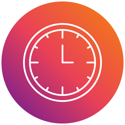 Clock free icon Clock free icon