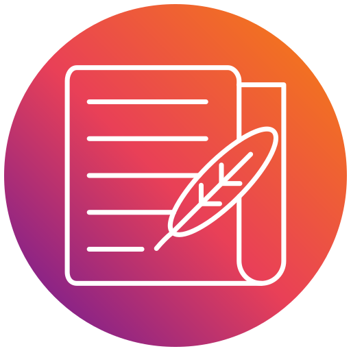 poesía icono gratis