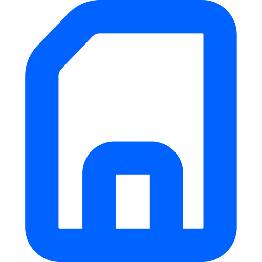 tarjeta sim icono gratis