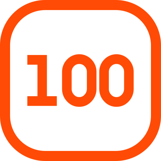 100 Icône gratuit 100 Icône gratuit