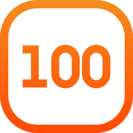 100 Icône gratuit 100 Icône gratuit