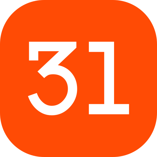31 grátis ícone