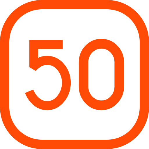 50 Icône gratuit