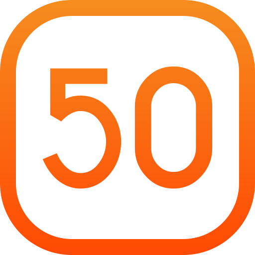 50 Icône gratuit