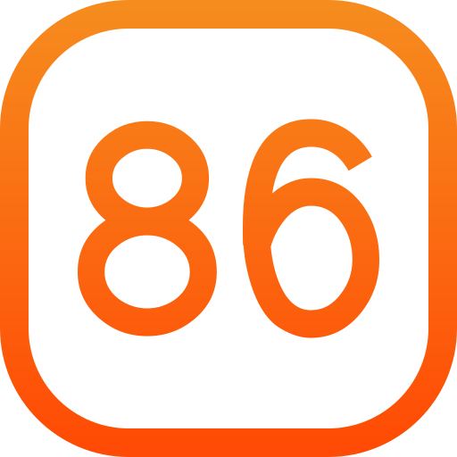 86 icono gratis