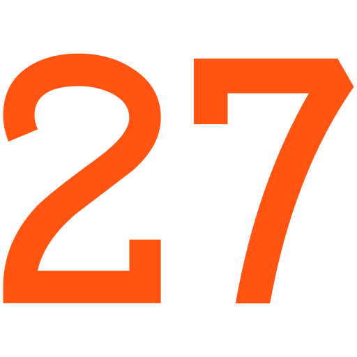 27 Icône gratuit 27 Icône gratuit