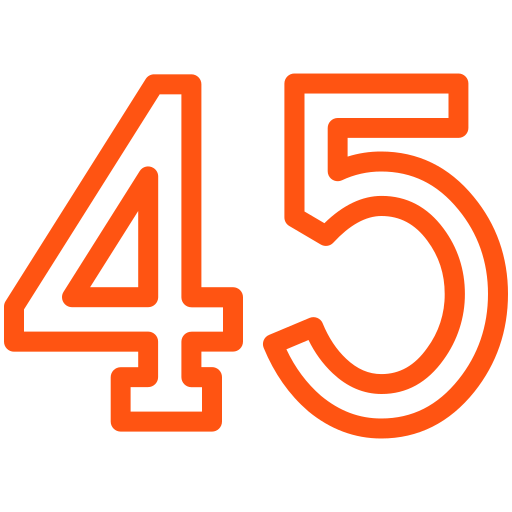 45 icono gratis
