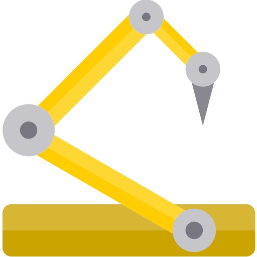 brazo robotico icono gratis