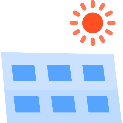 panel solar icono gratis