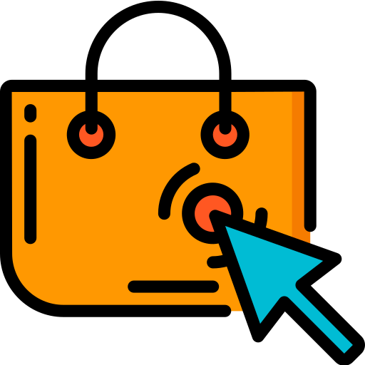 bolsa de compras grátis ícone