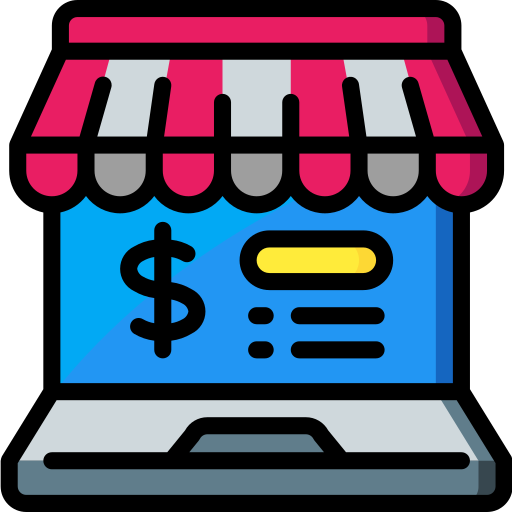 tienda online icono gratis