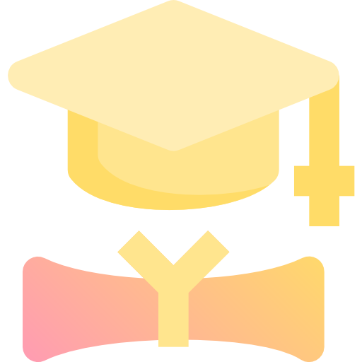 graduación icono gratis