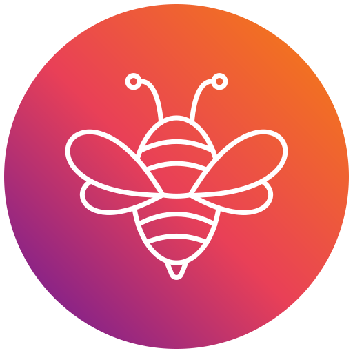 abeja icono gratis