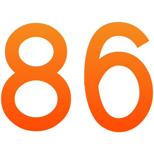 86 icono gratis