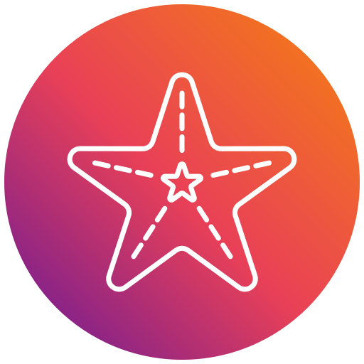 estrella de mar icono gratis