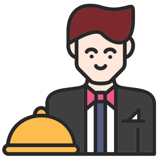 serveuse Icône gratuit serveuse Icône gratuit