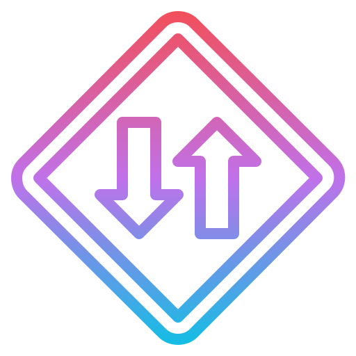 Two way free icon Two way free icon
